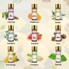 MIGCAPUT Set dhuiles Essentielles 21 x 5ML, Huiles Essentielles Aromathérapie 100% Pures pour Diffuseur, Huiles Essentielles