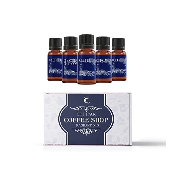 Mystic Moments Kit de Départ Huile Parfumée - Coffee Shop - 5 x 10ml