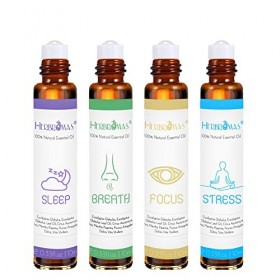 Herbromas - Ensemble Dhuiles Essentielles Aromatiques, Prêt à Lemploi, Mélange Pré - séchées Pour Les Soins de la Peau, Pou