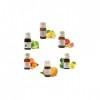 Kit Découverte Les Agrumes - Lot De 6 Huiles Essentielles H.E.B.B.D. 10ml : Orange, Citron, Pamplemousse, Bergamote, Mandarin