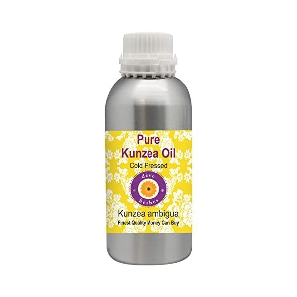 Deve Herbes Pur Kunzea Huile Kunzea ambigua Naturelle Thérapeutique Qualité Froid Pressée 1250ml 42 oz 