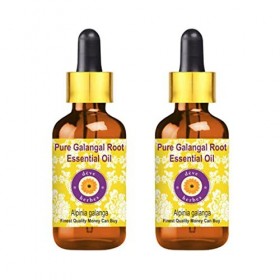 Deve Herbs Huile essentielle de racine de galanga pure de Alpinia galangaa Distillation à la vapeur de qualité thérapeutiqu