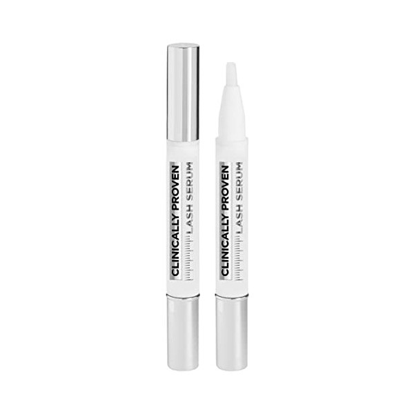 L’Oréal Paris – Sérum Soin des Cils – Acide Hyaluronique et Huile de Ricin – Clinically Proven Lash Serum – 2 ml