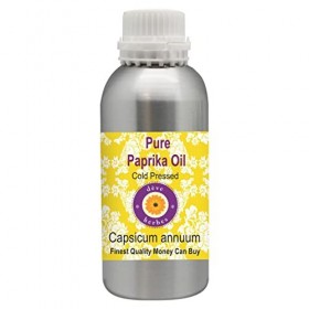 Deve Herbes Pur Paprika Huile Capsicum annuum Naturelle Thérapeutique Qualité Froid Pressée 1250ml 42 oz 