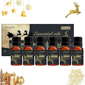 10 Pcs Ensemble dhuiles essentielles de Fabrication de Bougies,Huiles essentielles d6 parfums - Kit dhuile daromathérapie