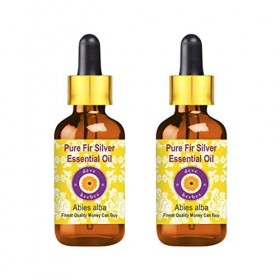 Deve Herbes pure Fir Silver Huile Essentielle Abies alba Naturelle Qualité Thérapeutique Distillée à la Vapeur avec compte-