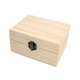 Gladious Coffret dhuiles essentielles en Bois | Boîte de Rangement en Bois pour huiles essentielles,12 Compartiments étui de