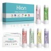 Hion Kit de Formation Smell, 6 Huiles Essentielles, kit de Formation Olfactif Aide à Retrouver Votre Sens de lodorat, Huiles