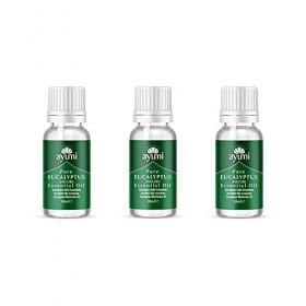 Ayumi, Pure Eucalyptus Oil, 3 x 20ml