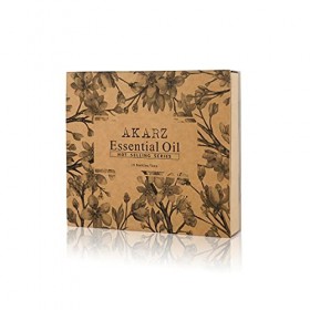AKARZ Hots 10 ensembles dhuiles essentielles bois de santal, musc, lavande, jasmin, rose, patchouli, ylang ylang, vanille, e