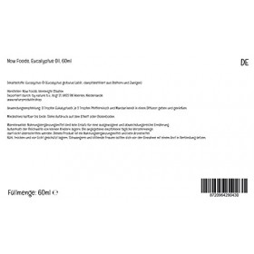 Now Foods, Eucalyptus Oil, Huile Essentielle, Vegan, 60ml, Testé en Laboratoire, Haute Concentration, Aromathérapie, Sans Soj