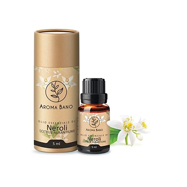 Huile Essentielle de néroli 5ml 100% Pure Et Naturelle Idéale Pour LAromathérapie-Diffuseurs Et Humidificateurs DHuiles Ess