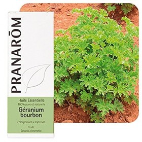 Pranarôm - Géranium Rosat Cv Bourbon Huile Essentielle - Pelargonium x graveolens bourbon - Feuille - HECT 10 ml