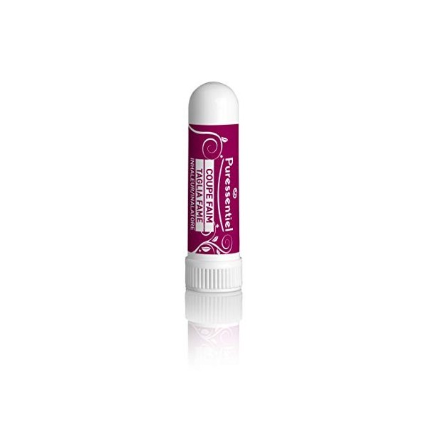 Puressentiel - Minceur - Inhaleur Coupe Faim - Aux 5 huiles essentielles bio - Aide à freiner les envies subites de grignotag