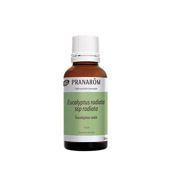 PRANARÔM - Eucalyptus Radié Bio - Huile Essentielle Chémotypée - Voies Respiratoires & Immunité - 100% Pure Et Naturelle - HE