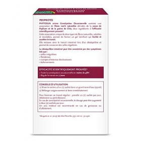 Phytosun Arôms - Constipation Occasionnelle - Arôme Naturel Orange - Sans Sucre - 10 Sachets Poudre pour Solution Buvable
