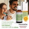 Pranarôm Huile Essentielle Citronnier Bio, Citron Zeste, Format Familial 30 ml