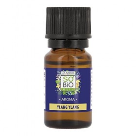 SOBiO étic - Huile essentielle Ylang-ylang Bio - Aroma - Flacon de 10 ml