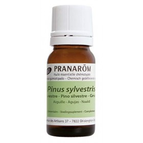 Pranarôm Huile Essentielle Pin Sylvestre Bio Pinus sylvestris Aiguille HECT 10 ml