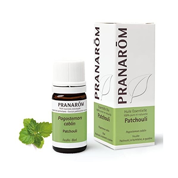 Pranarôm Huile Essentielle Patchouli Pogostemon Cablin Feuille, 5 ml