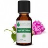 VOSHUILES - Huile Absolue de Rose de Damas 1ml - Extraction par Solvant des Pétales - Délicieuse Odeur Intense - Idéale en Di