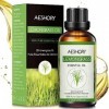 AESHORY Huile Essentielle Citronnelle 50ML, Huile de Citronnelle pour Diffuseur 100% Pure et Naturelle, Huiles Parfumées Arom