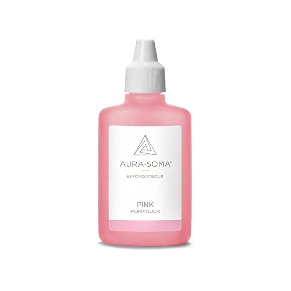 Aura Soma Pomander Pink Rose 25 ml Apportez lAmour Deux Nous-mêmes Gens Entourent Contient Huiles Essentielles Géranium Save