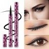 Mascara Waterproof Noir,Mascara fibre de soie 4D,Waterproof Eyeliner Pencil Noir Waterproof Liquid Eyeliner Eye Liner Silk Fi