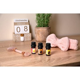 Coffret "Peau Éclatante" Huiles Essentielles Bio | Hélichryse + Tête de Dragon Moldave + Millepertuis | 100% Pur et Naturel |