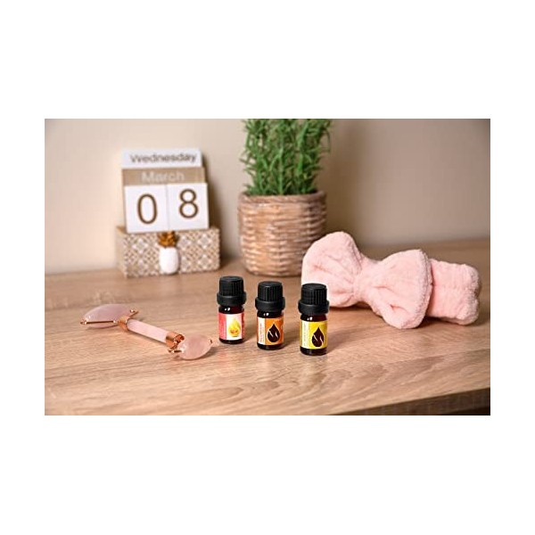 Coffret "Peau Éclatante" Huiles Essentielles Bio | Hélichryse + Tête de Dragon Moldave + Millepertuis | 100% Pur et Naturel |