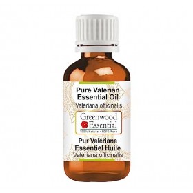 Greenwood Essential Pur Valériane Huile Essentielle Valeriana officinalis 100% Naturelle de qualité Thérapeutique distillée