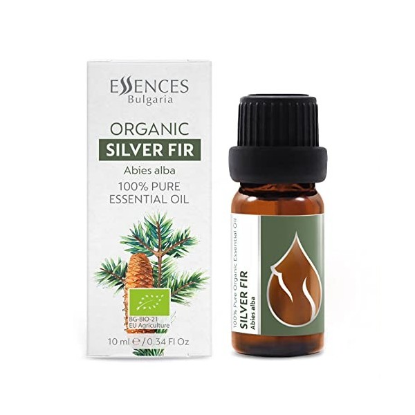 Coffret Huiles Essentielles Bio "Magie de forêt" | Pin Sylvestre + Genévrier + Sapin Argenté | 100% Pur et Naturel | Non Dilu