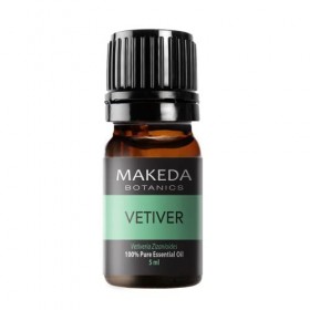 MAKEDA Botanics VETIVER Huile Essentielle pour Diffuseurs à la Maison, Parfait pour lAromathérapie, la Relaxation, lAmélior