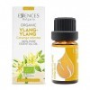 Essences Bulgaria Huile Essentielle dYlang-Ylang Bio 10 ml | Cananga odorata | 100% Pur et Naturel | Non Dilué | Qualité Thé