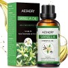 AESHORY Huile Essentielle Citronnelle 50ML, Huile de Citronnelle pour Diffuseur 100% Pure et Naturelle, Huiles Parfumées Arom