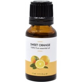 HUILE ESSENTIELLE DORANGE DOUCE 15 ml - 100% pure et naturelle - PRODUIT CONCENTRE. Action lissante et tonifiante