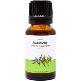HUILE ESSENTIELLE DE ROMARIN 15 ml - 100% pure et naturelle - PRODUIT CONCENTRE. Action tonifiante et antioxydante.