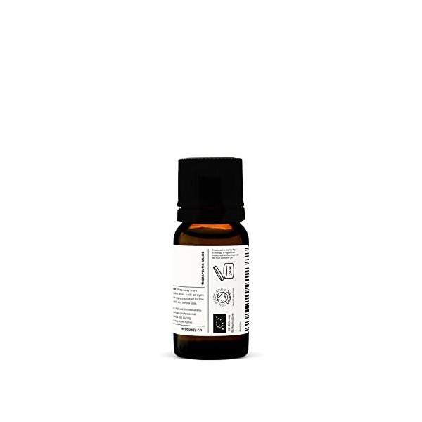 Huile essentielle de bergamote pure 100 % bio 10 ml – Qualité supérieure – directement de la ferme en Calabre