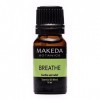 MAKEDA Botanics Breathe, Mélange dhuiles essentielles pures et naturelles deucalyptus, de thym et de menthe poivrée, à util