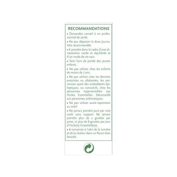 Phytosun Arôms - Essence de Bergamote Bio - 100 % Pure et Naturelle - 10ml