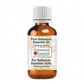 Greenwood Essential Pur Galbanum Huile essentielle Ferula gummosa 100% Naturelle de qualité Thérapeutique distillée à la va