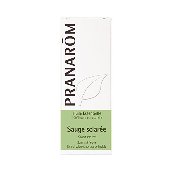 Pranarôm | Huile Essentielle Sauge Sclarée | Salvia sclarea | Sommité Fleurie | HECT |10 ml