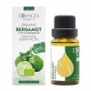 Essences Bulgaria Huile Essentielle de Bergamotier Bio 15ml | Citrus bergamia | 100% Pur et Naturel | Non Dilué | Qualité Thé