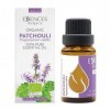 Essences Bulgaria Huile Essentielle de Patchouli Bio 15ml | Pogostemon cablin | 100% Pur et Naturel | Non Dilué | Qualité Thé