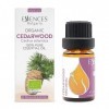 Essences Bulgaria Huile Essentielle de Cèdre Bio 10ml | Cedrus atlantica | 100% Pur et Naturel | Non Dilué | Qualité Thérapeu