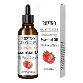 Bexdug Huile Essentielle fruitée | Huiles essentielles pour humidificateurs | 100ML, Fraise, s Bougies pour la Fabrication Bo