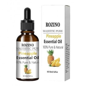 Zankie Huile Essentielle pour Usage cutané - Soin pour la Peau à lananas hydratante et rafraîchissante - Huile Essentielle U