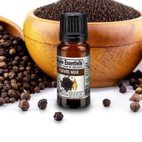 "La vie en zen" Huile essentielle POIVRE NOIR 10 ml pure et naturelle | 100% HECT Haute qualité