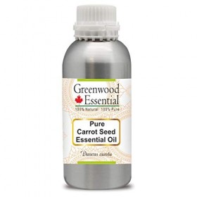 Greenwood Essential Pur Graine de carotte Huile Essentielle Daucus carota 100% Naturelle de Qualité Thérapeutique Distillée