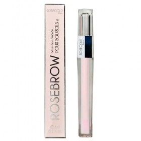 ROSEBROW Sérum de Croissance pour Sourcils Naturel par ROSEGOLD, Serum Sourcils Pousse +fournis +longs +épais, Fabriqué en Fr
